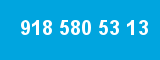 918 580 53 13